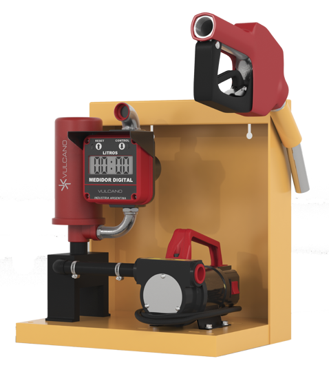 Imagen de ELECTROBOMBA 12V PARA DIESEL CON PISTOLA CORTE AUTOMÁTICO
